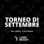 TORNEO DI SETTEMBRE